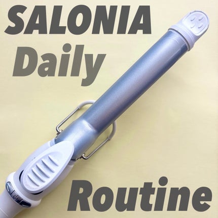 セラミックカール ヘアアイロン/SALONIA/カールアイロンを使ったクチコミ(1枚目)