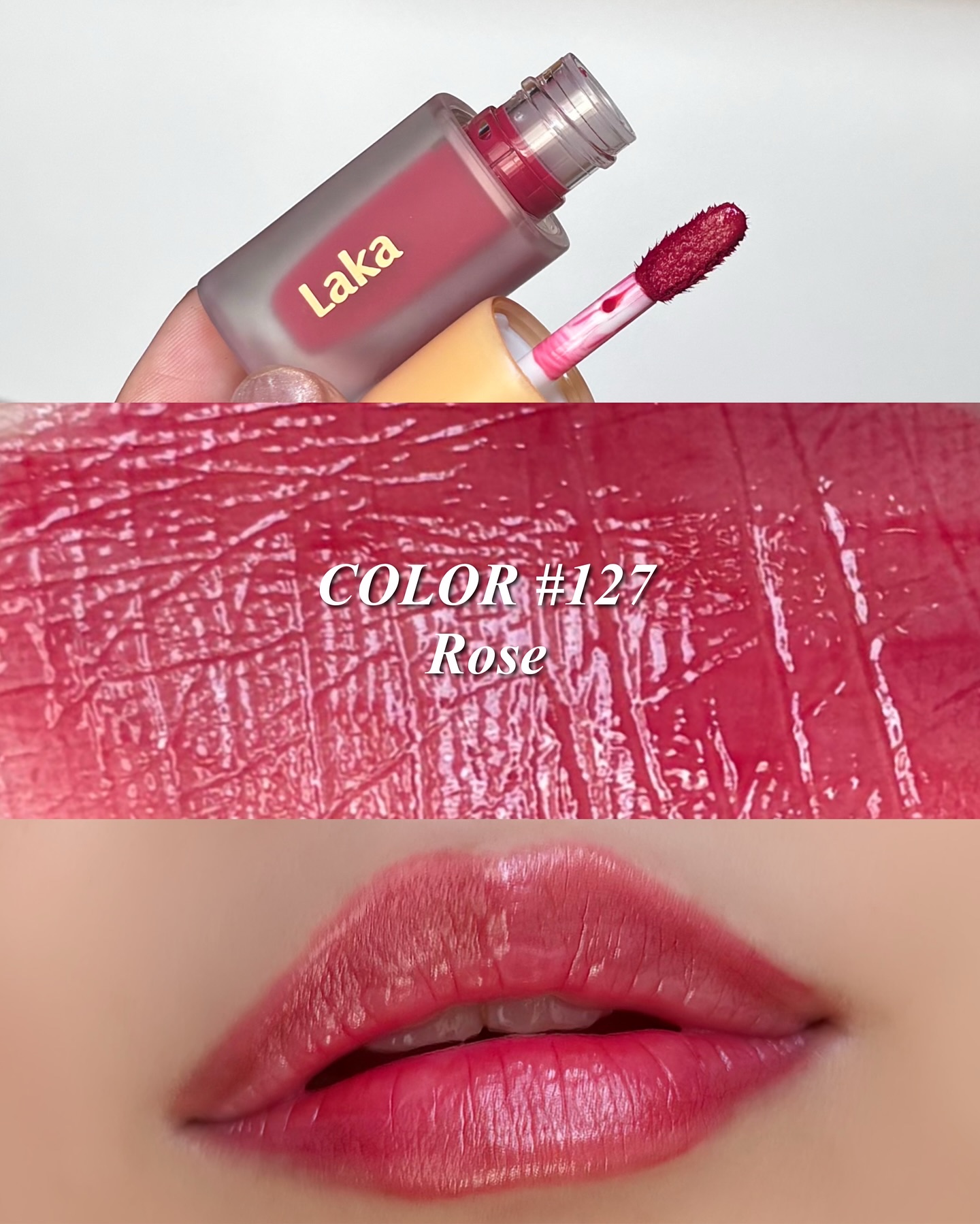 フルーティーグラムティント/Laka/リップティントを使ったクチコミ（2枚目）