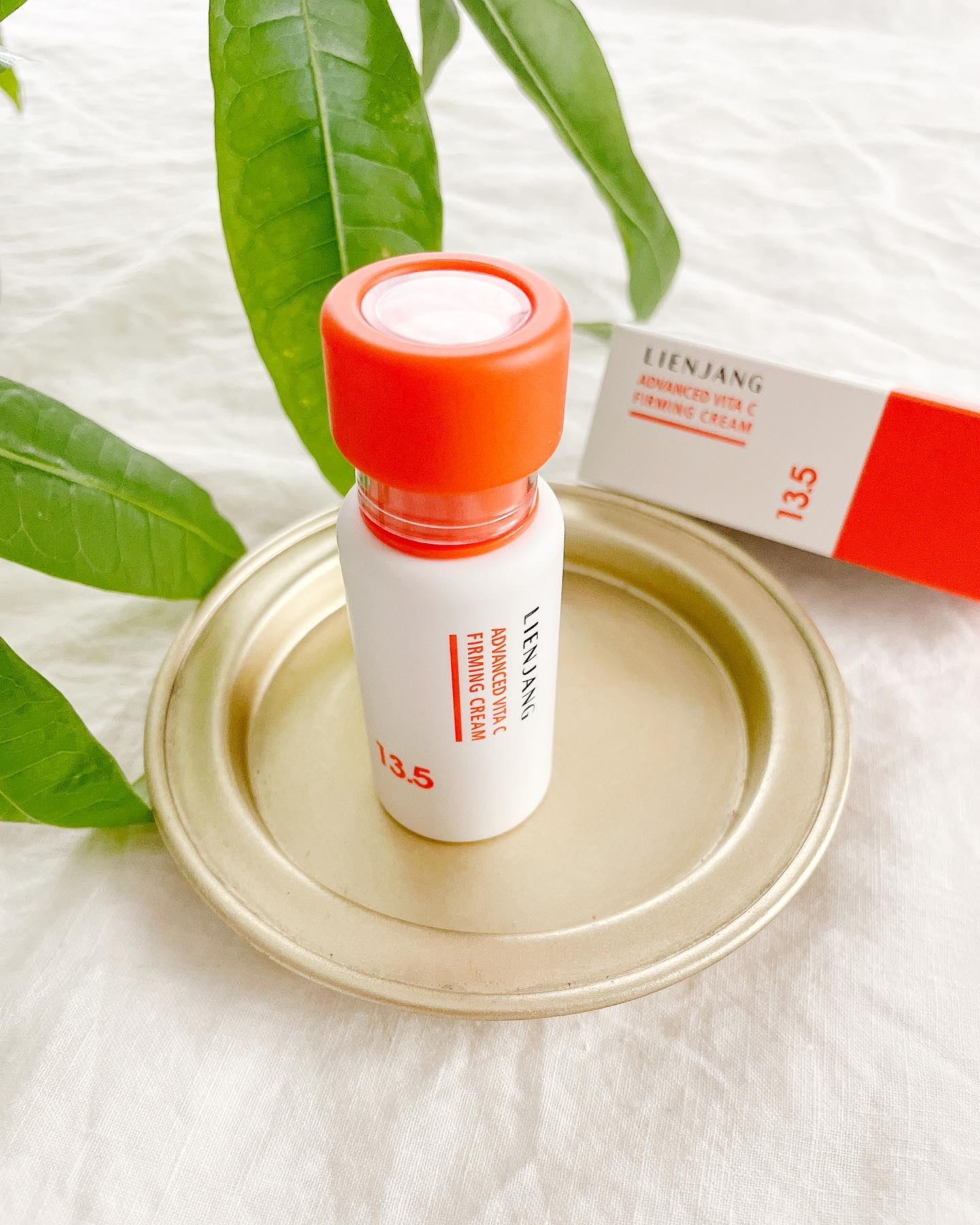 アドバンスド ビタC ファーミングクリーム 13.5/リエンジャン/フェイスクリームを使ったクチコミ（1枚目）