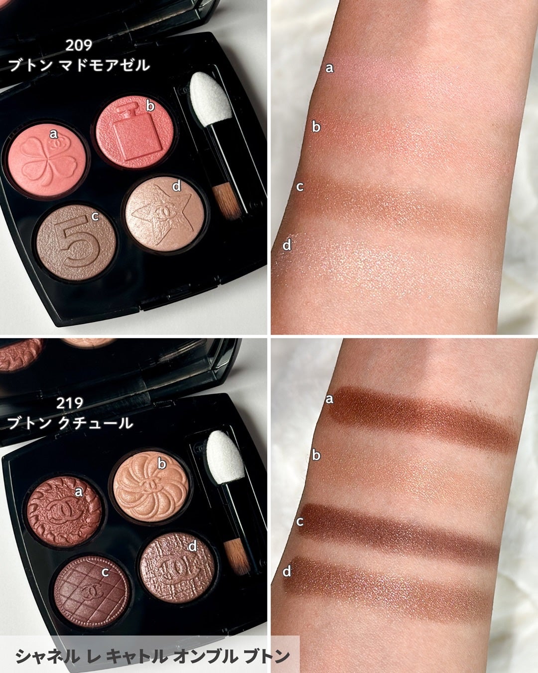 VOCE(ヴォーチェ)編集部【公式】 on LIPS 「【#シャネル】プレイフルな“ボタン”をイメージした「レキャトル..」(3枚目)