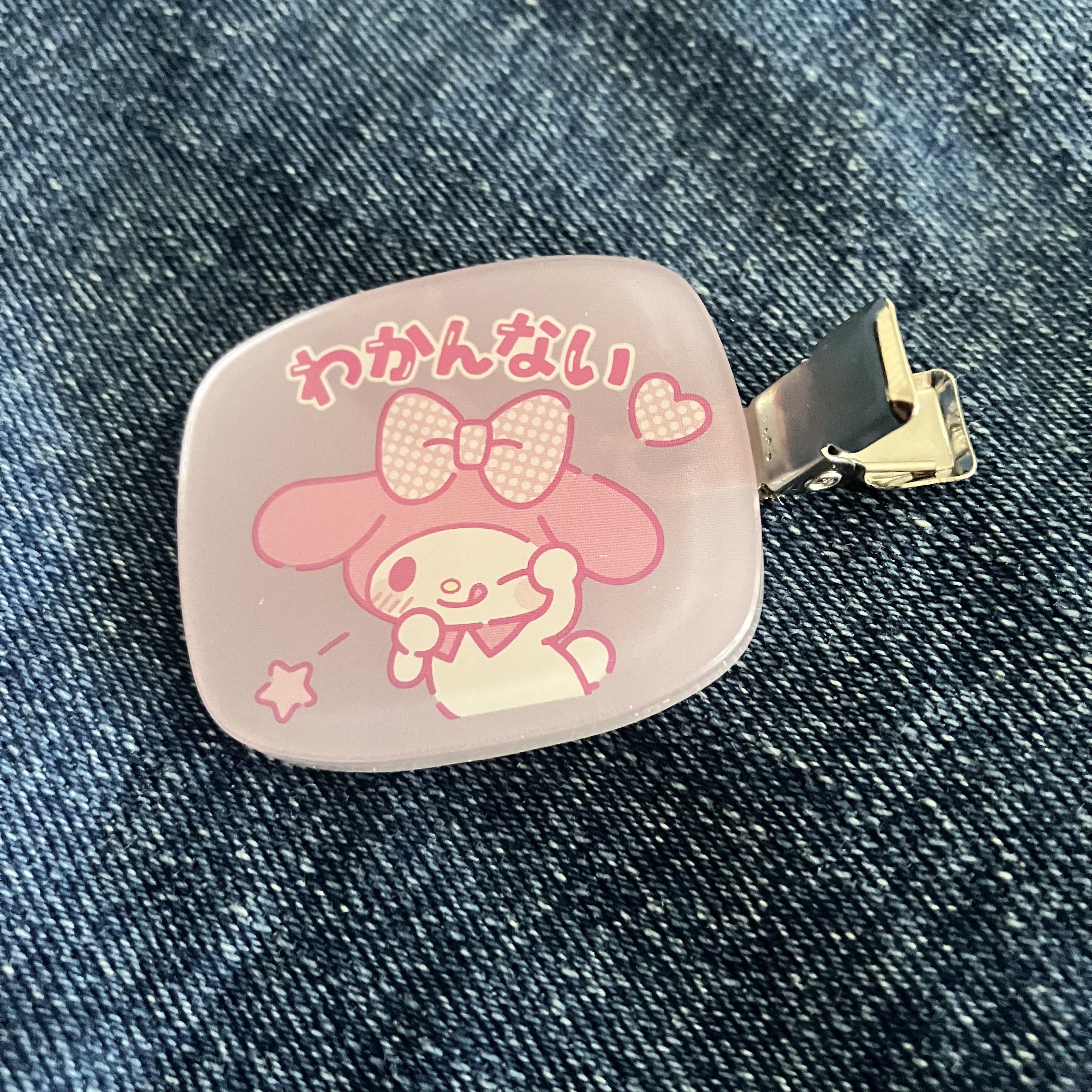 サンリオキャラクターズヘアクリップ/サンリオ/ヘアアクセサリーを使ったクチコミ（2枚目）