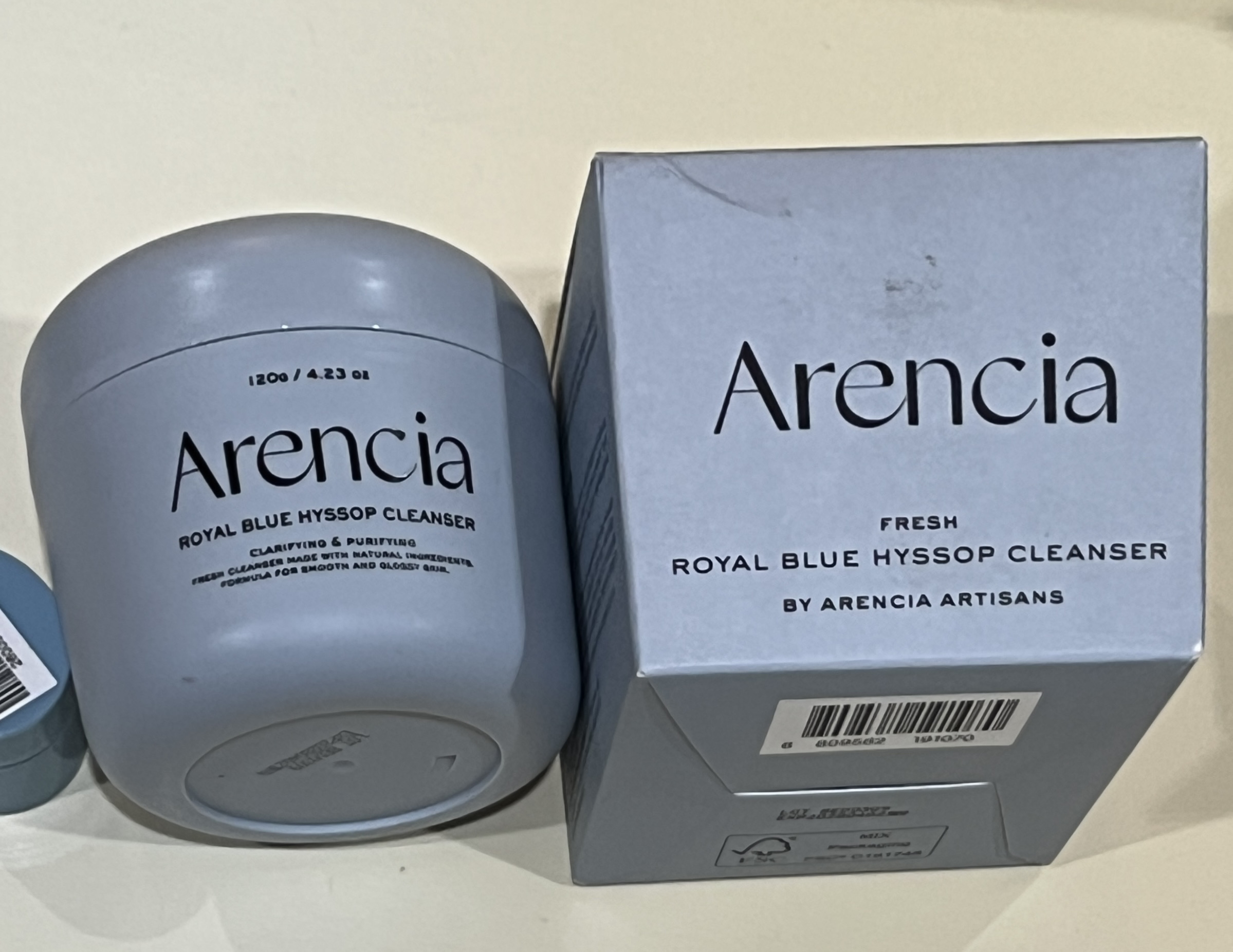 アレンシアフレッシュもちソープ「ロイヤルブルーヒソップ」/アレンシア/その他洗顔料を使ったクチコミ（2枚目）