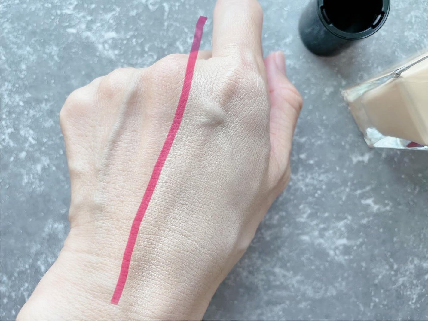 アンリミテッド ケア ツヤ セラム ファンデーション/shu uemura/リキッドファンデーションを使ったクチコミ(3枚目)