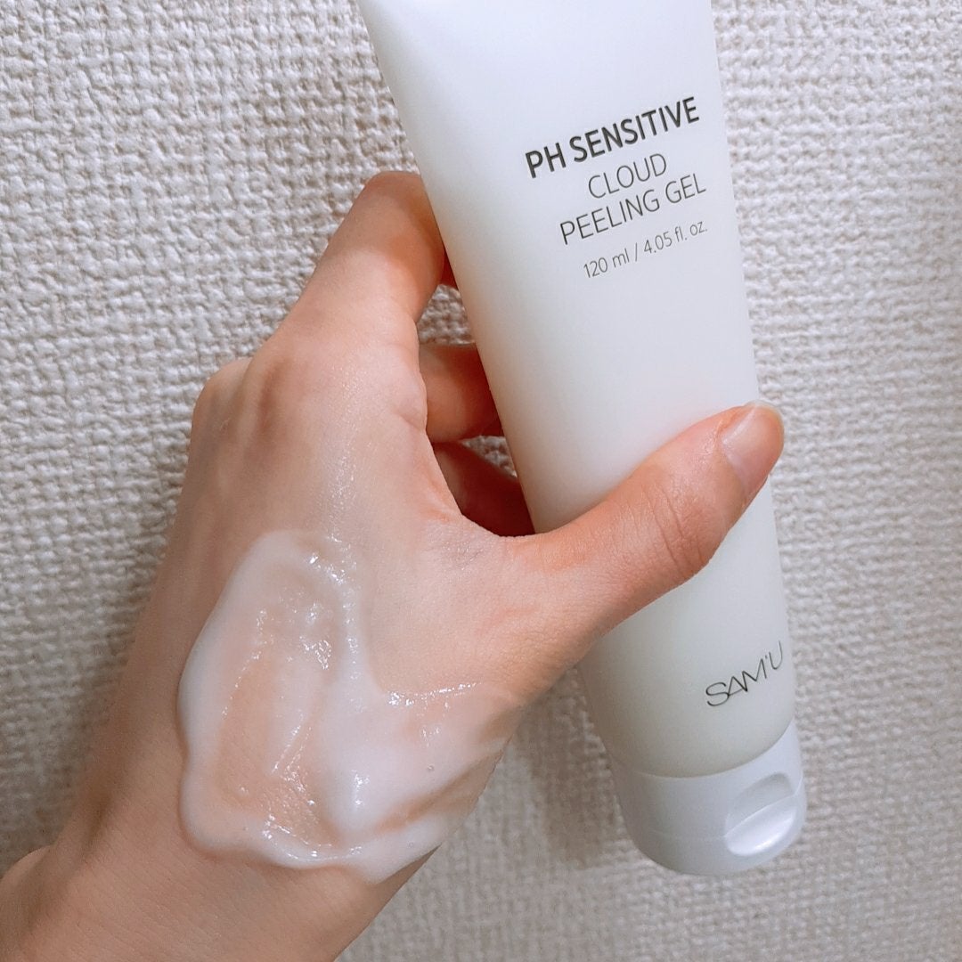 PHセンシティブクラウドピーリングジェル/SAM'U/ピーリングを使ったクチコミ(3枚目)