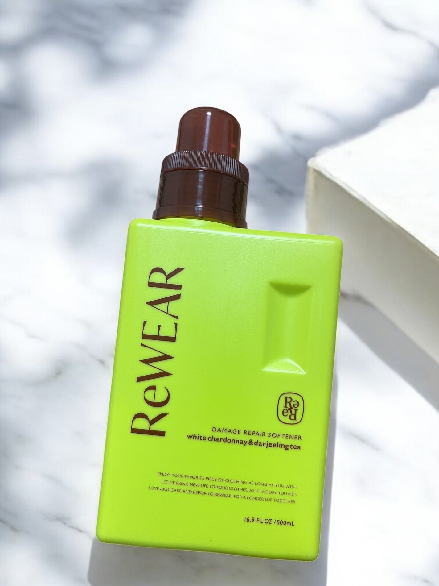 リウェア 再生柔軟剤 ホワイトシャルドネ&ダージリンティー/ReWEAR/柔軟剤を使ったクチコミ(2枚目)