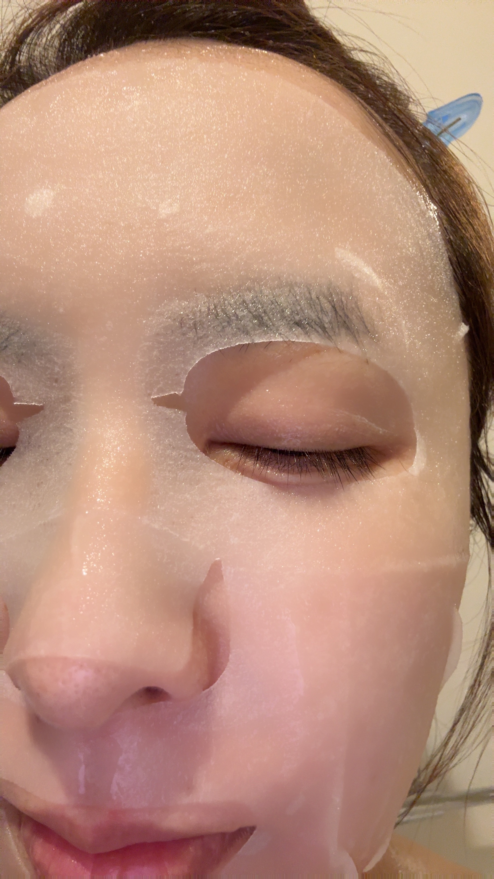 スキンブースターマスクモイスチャー/BANOBAGI/シートマスク・パックを使ったクチコミ（3枚目）