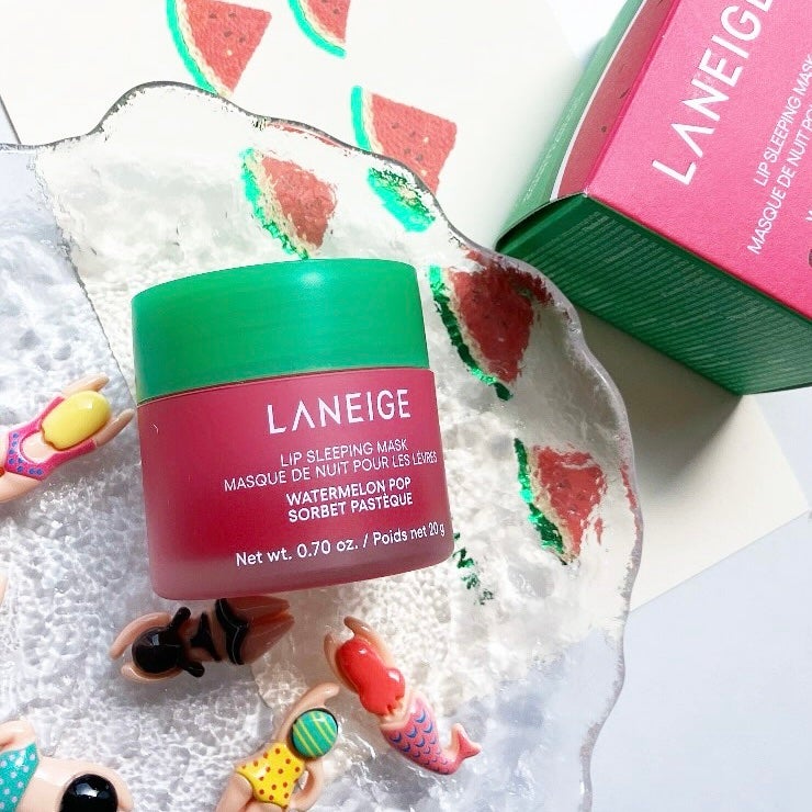 リップスリーピングマスク ウォーターメロン/LANEIGE/リップマスクを使ったクチコミ(1枚目)