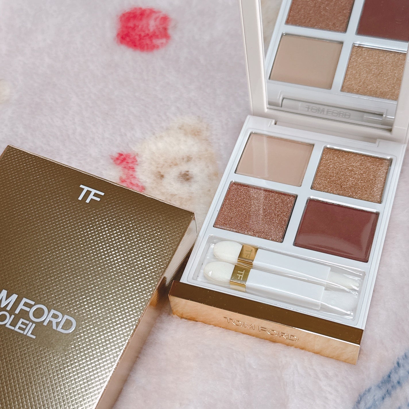 ソレイユ アイ カラー クォード/TOM FORD BEAUTY/アイシャドウパレットを使ったクチコミ(1枚目)