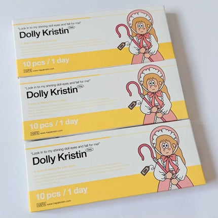 Dolly Kristin 1day/Hapa kristin/ワンデー(1DAY)カラコンを使ったクチコミ(6枚目)