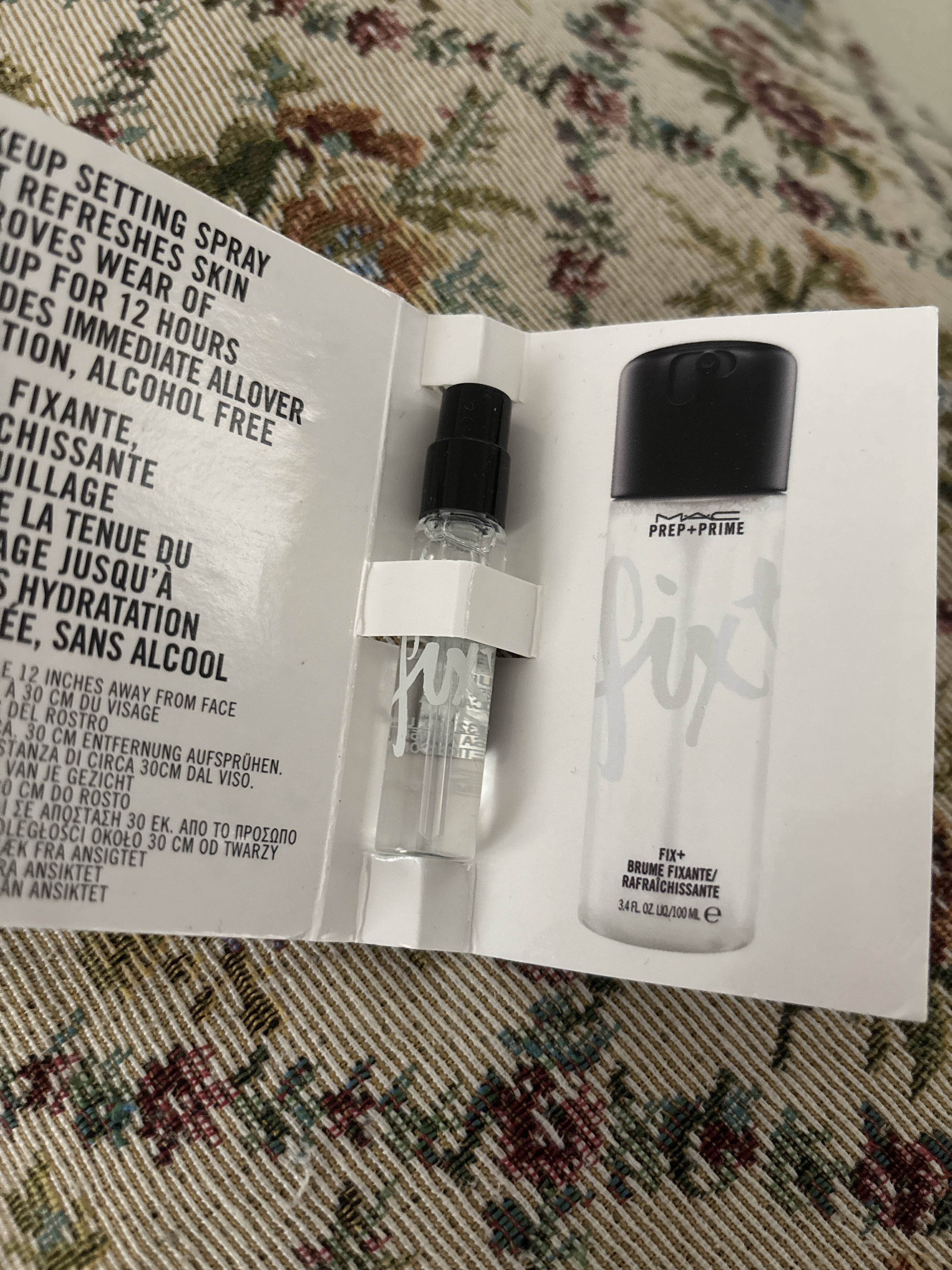 プレップ プライム フィックス+ マット/M・A・C/ミスト状化粧水を使ったクチコミ（2枚目）