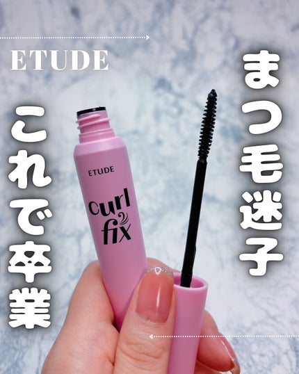 カールフィックスマスカラ/ETUDE/マスカラを使ったクチコミ(1枚目)