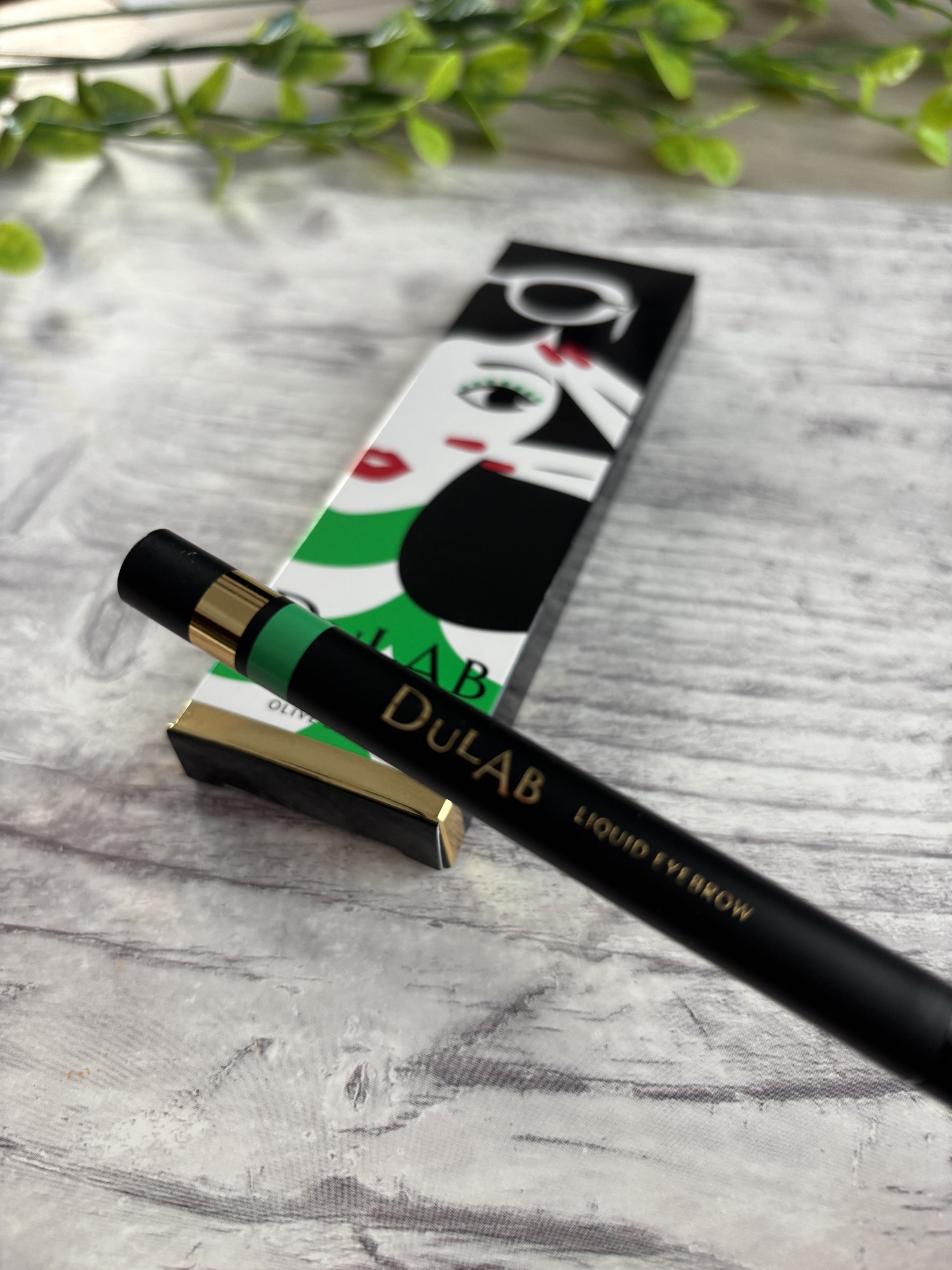 DULAB リキッドアイブロウ オリーブブラウン/DULAB/リキッドアイブロウを使ったクチコミ（1枚目）