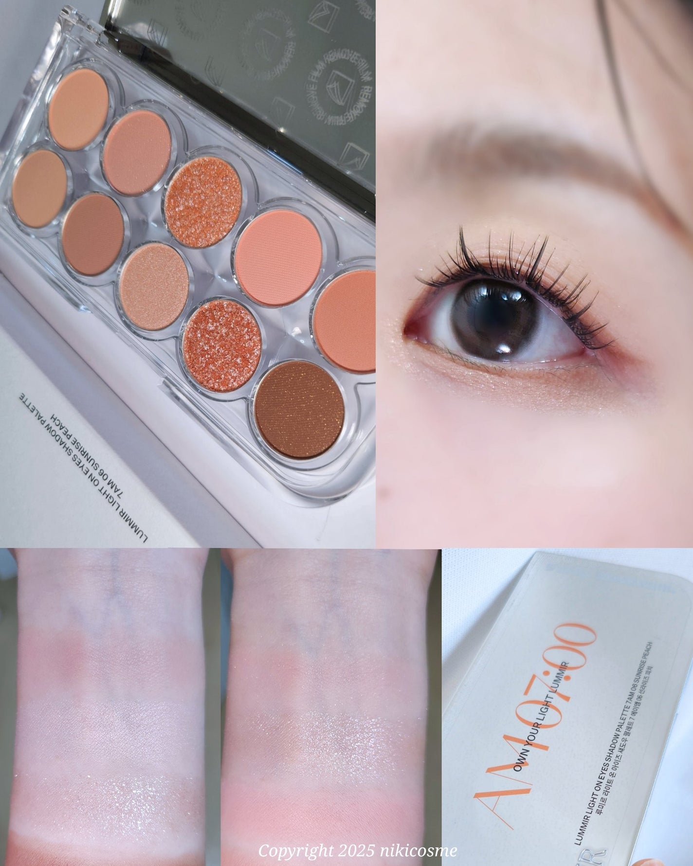 ライトオンアイズシャドウパレット/ルミル/アイシャドウパレットを使ったクチコミ(7枚目)