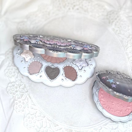 シェルズジュエルコレクション 6色アイシャドウパレット/FlowerKnows/アイシャドウパレットを使ったクチコミ(1枚目)