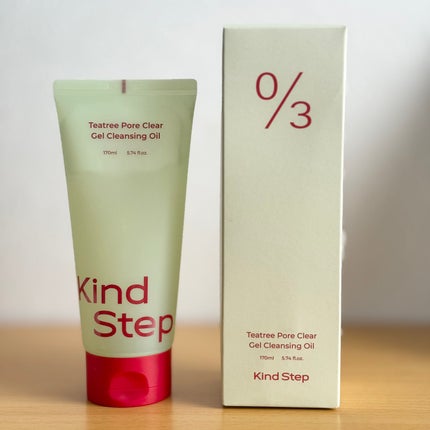 ティーツリージェルクレンジングオイル/KindStep/クレンジングジェルを使ったクチコミ(1枚目)