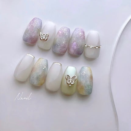 naomi on LIPS 「@nail_academy.anoano7月配信artです✨..」(1枚目)
