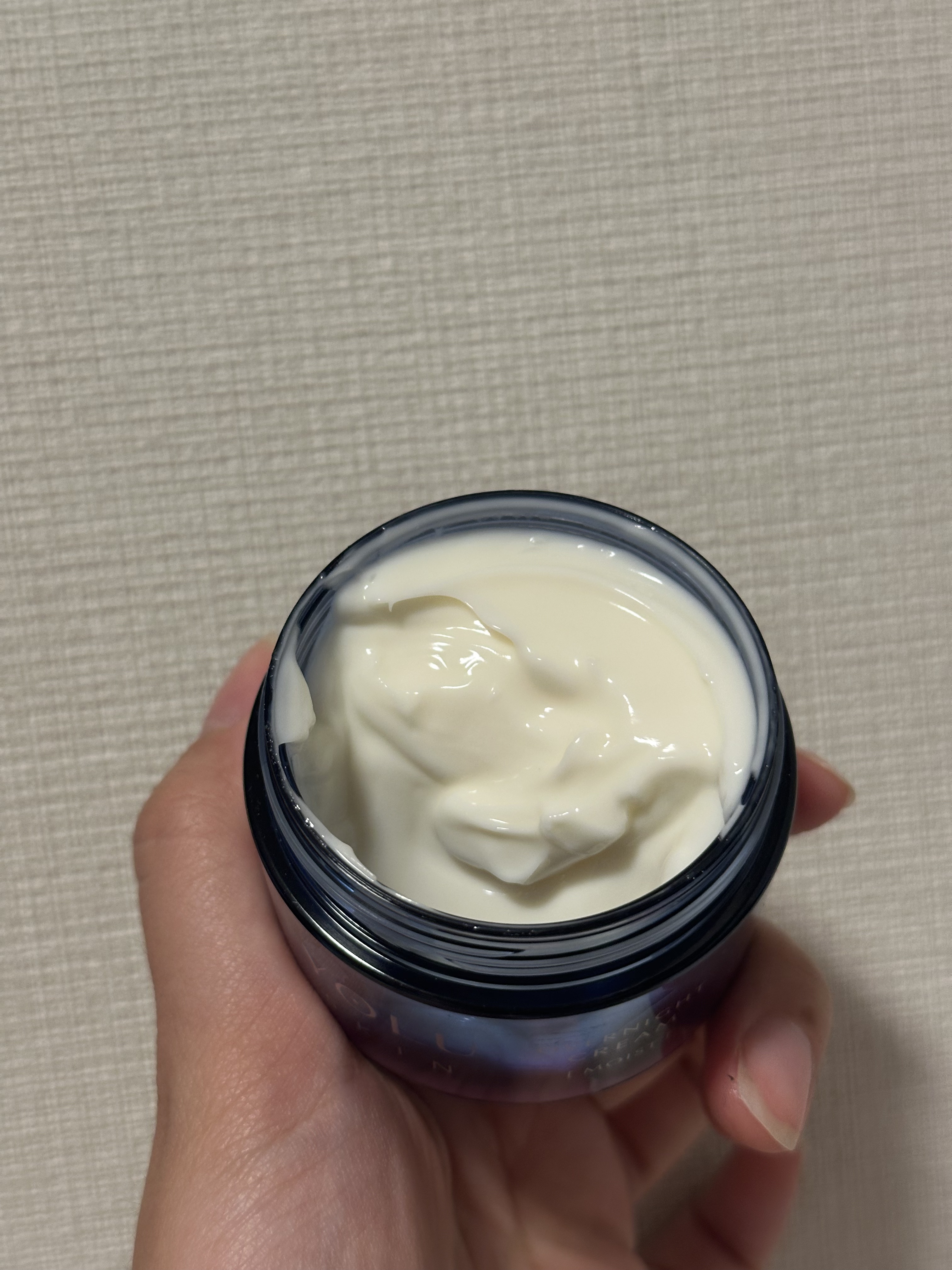 ヨル スキン オーバーナイトクリーム モイスト/YOLU/フェイスクリームを使ったクチコミ（2枚目）