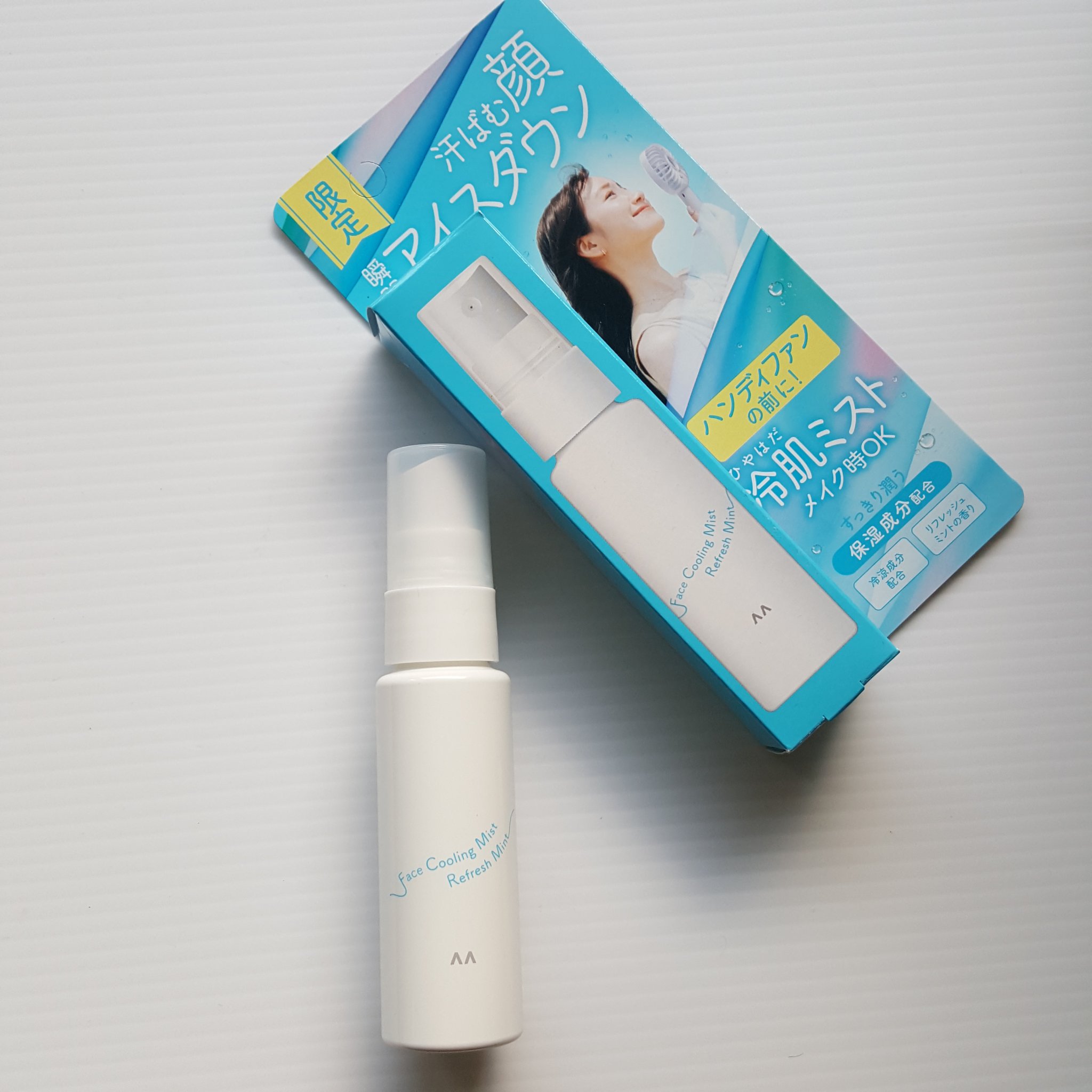 冷肌ミスト　リフレッシュミント/マンダム/フィックスミストを使ったクチコミ（1枚目）