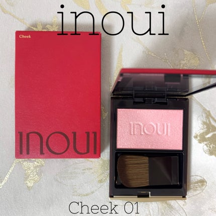 インウイ チーク/INOUI/パウダーチークを使ったクチコミ(1枚目)