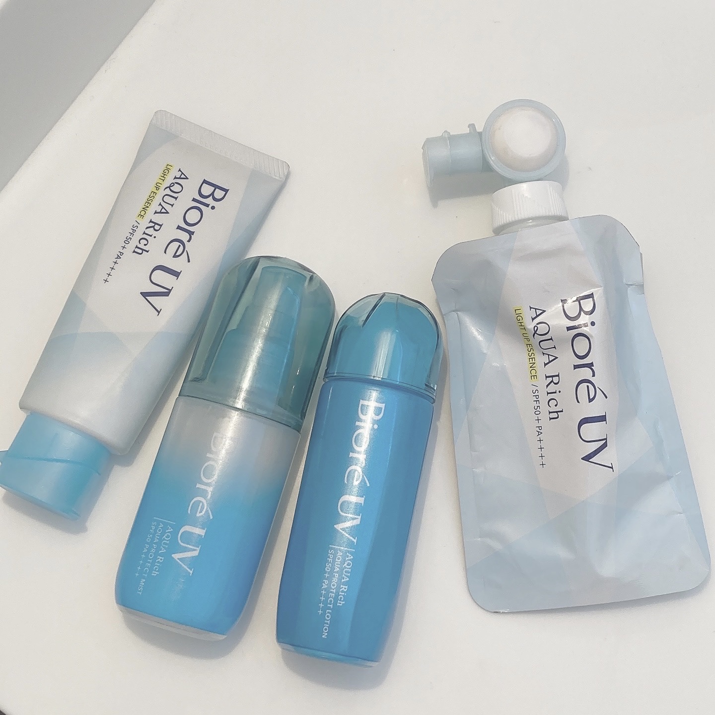 ビオレUV アクアリッチ ライトアップエッセンス/ビオレ/日焼け止めクリームを使ったクチコミ（2枚目）