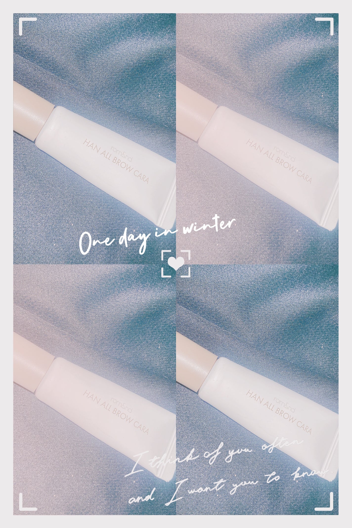 ハンオールブロウカラ/rom&nd/眉マスカラを使ったクチコミ(1枚目)