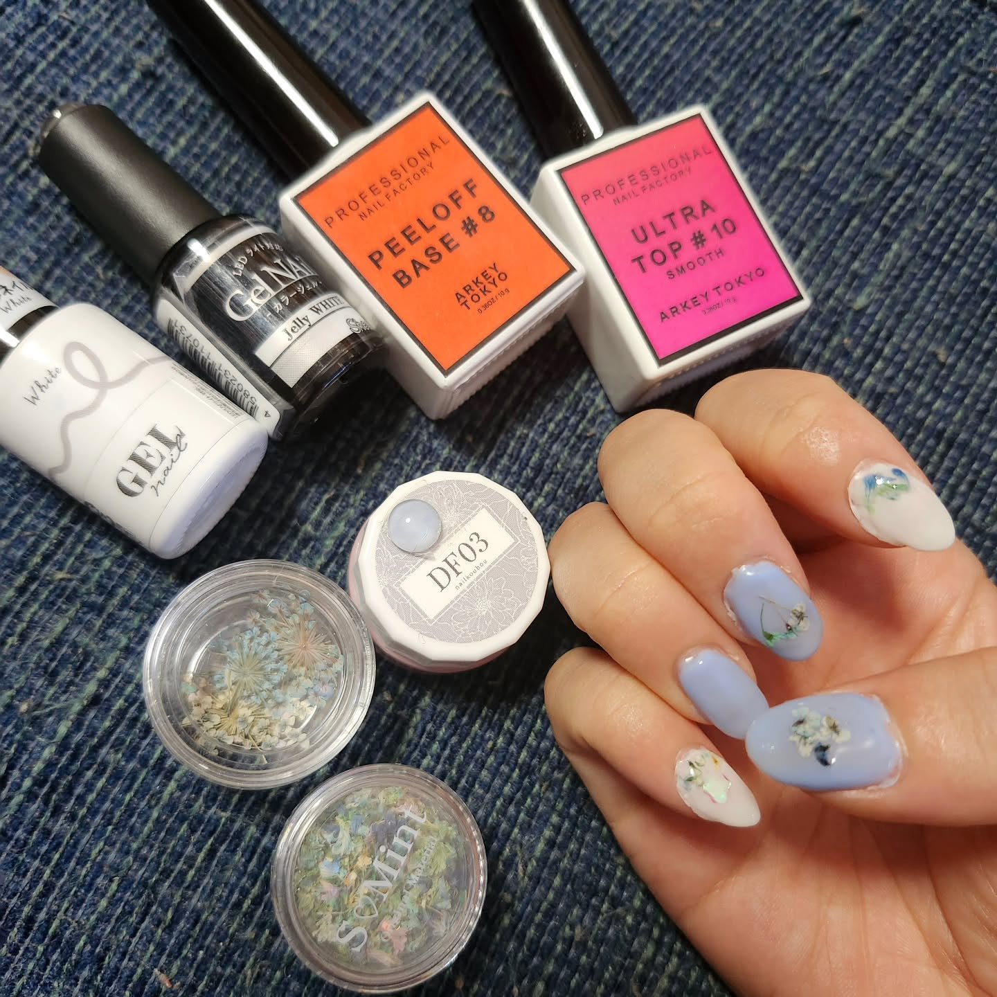 ジェルネイル（ライト対応）/セリア/ジェルネイルを使ったクチコミ（3枚目）