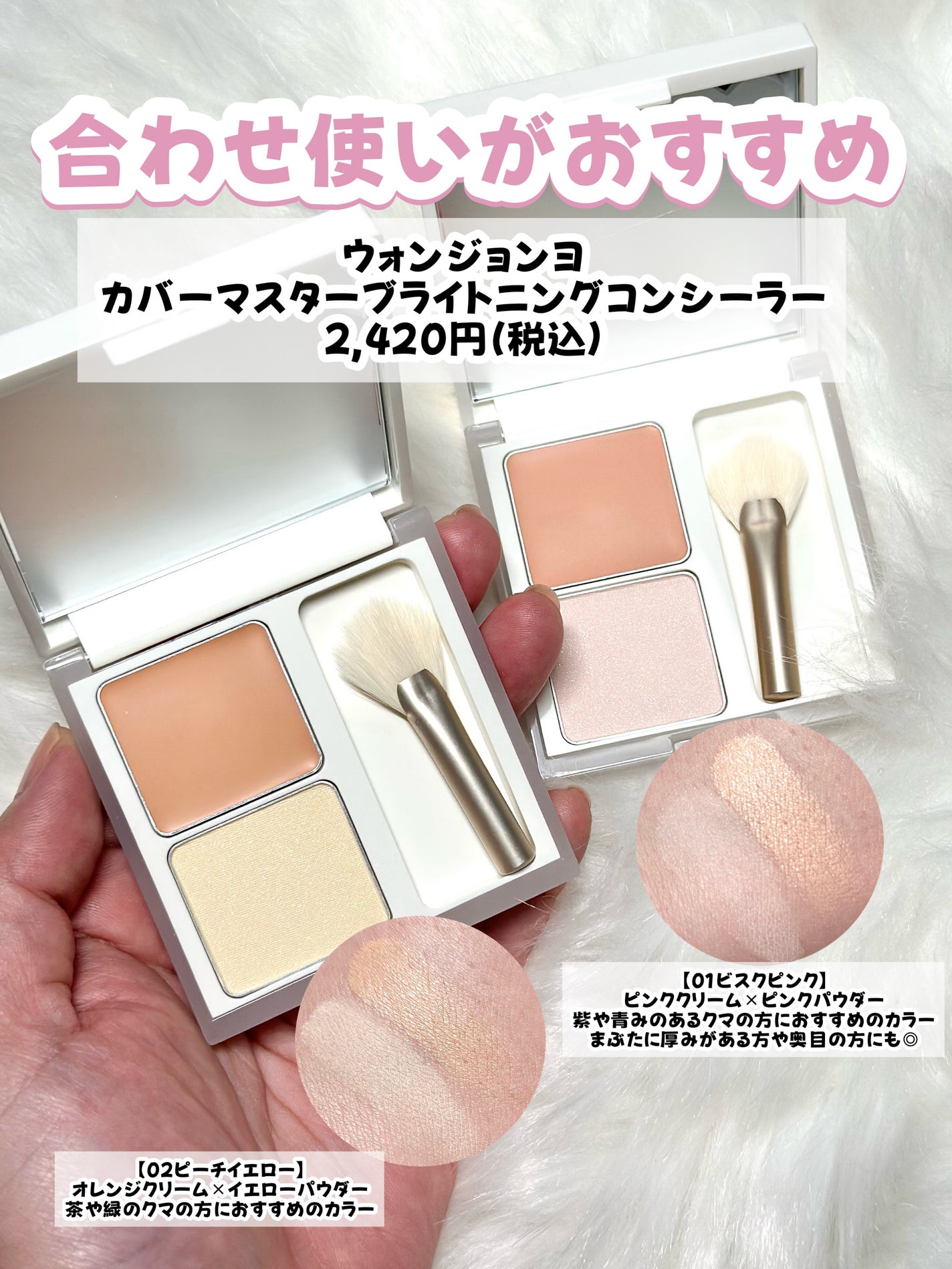 ウォンジョンヨ アーティストタッチブラシ #01/Wonjungyo/メイクブラシを使ったクチコミ(6枚目)