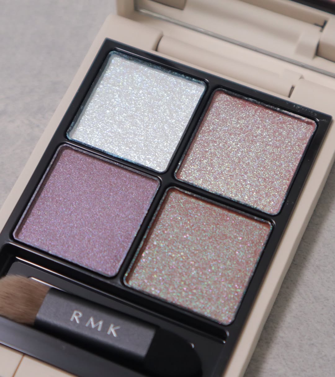 RMK シンクロマティック アイシャドウパレット/RMK/アイシャドウパレットを使ったクチコミ（2枚目）