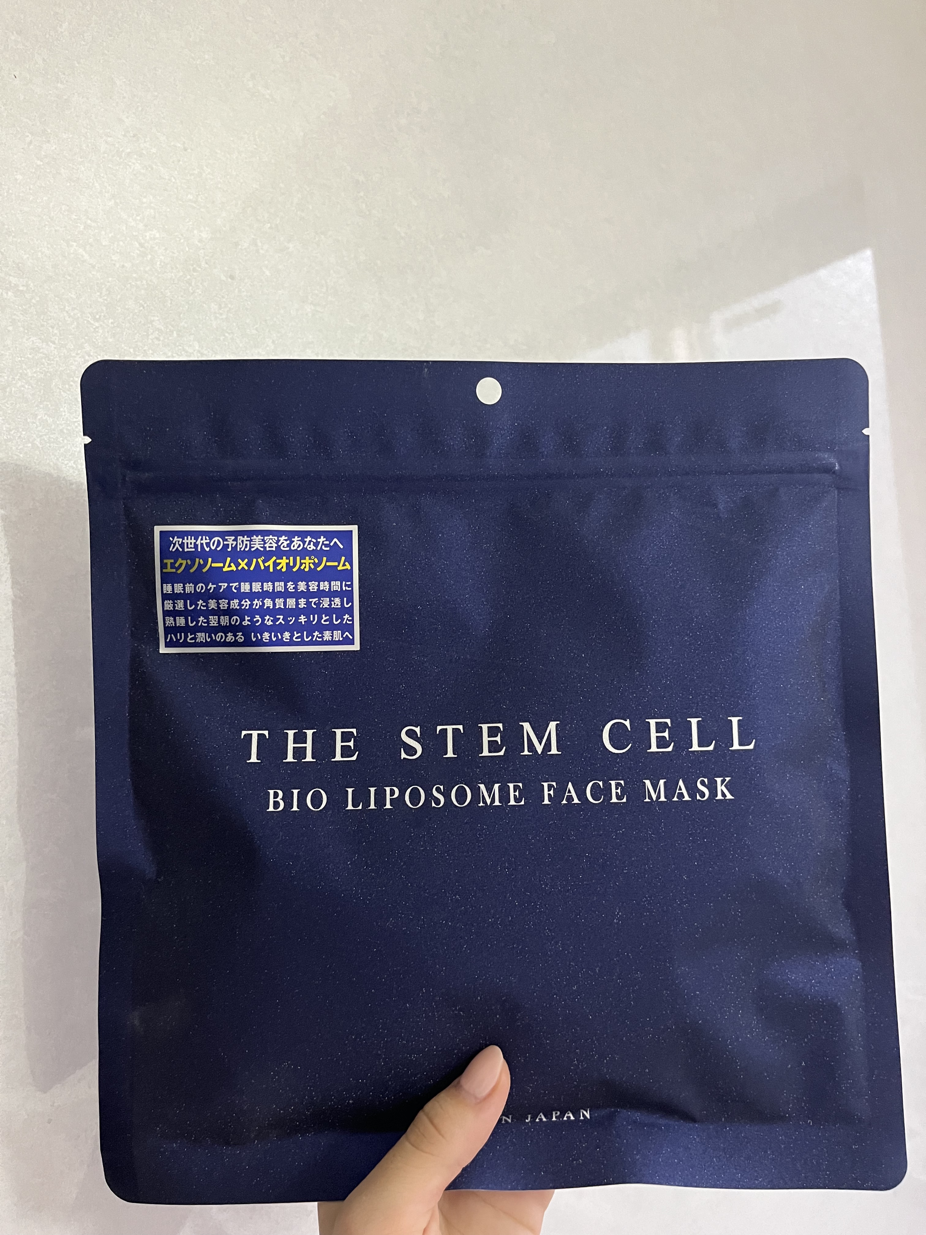 BIO LIPOSOME FACE MASK/THE STEM CELL/シートマスク・パックを使ったクチコミ（1枚目）