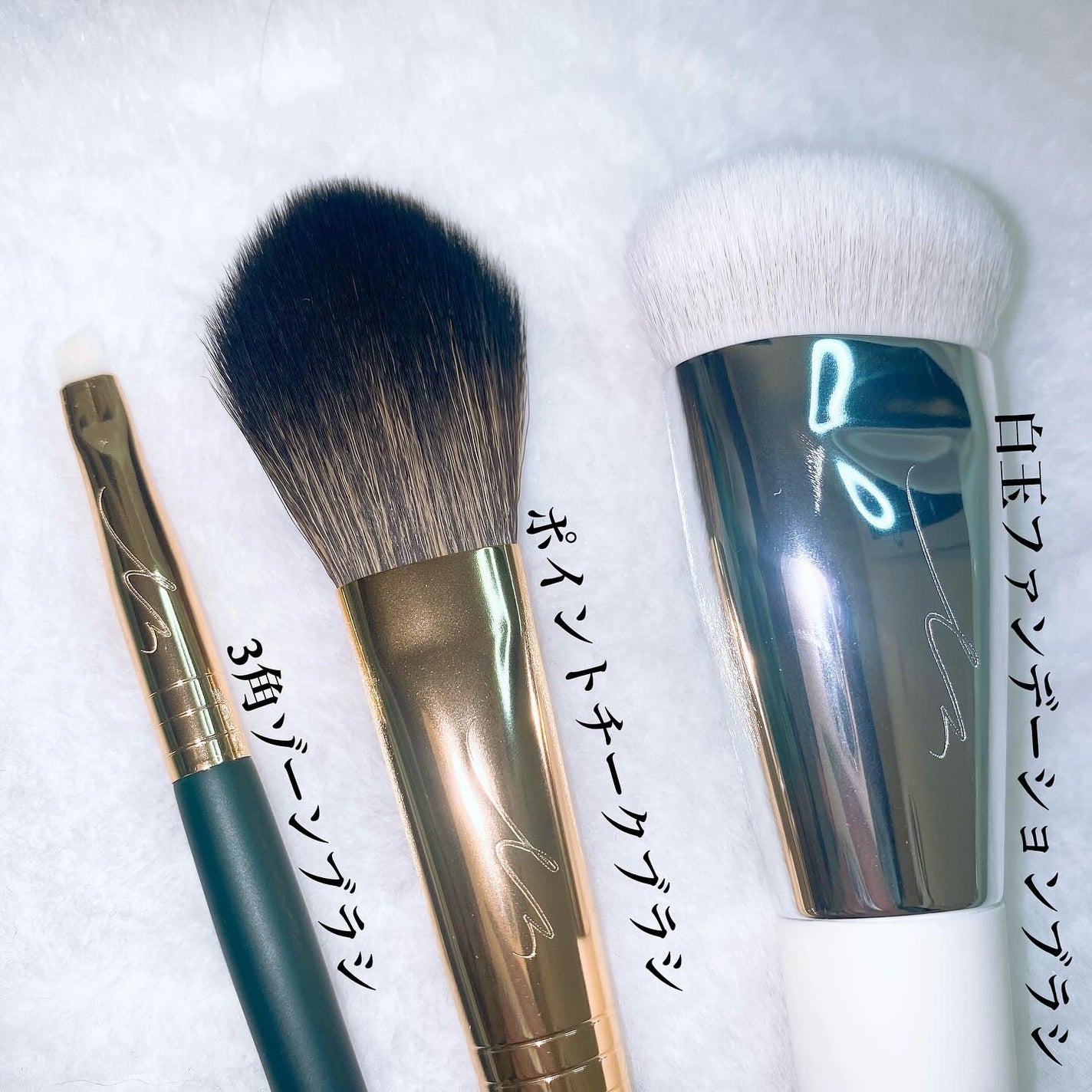 okhee 白玉ファンデーションブラシ/SOOA DOR/メイクブラシを使ったクチコミ(2枚目)