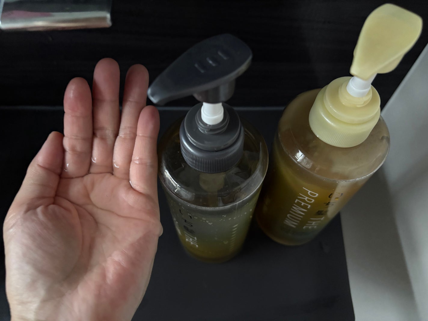 THE PREMIUM エクストラダメージケアシャンプー/トリートメント(シャイニーモイスト)/いち髪/市販シャンプーを使ったクチコミ(2枚目)