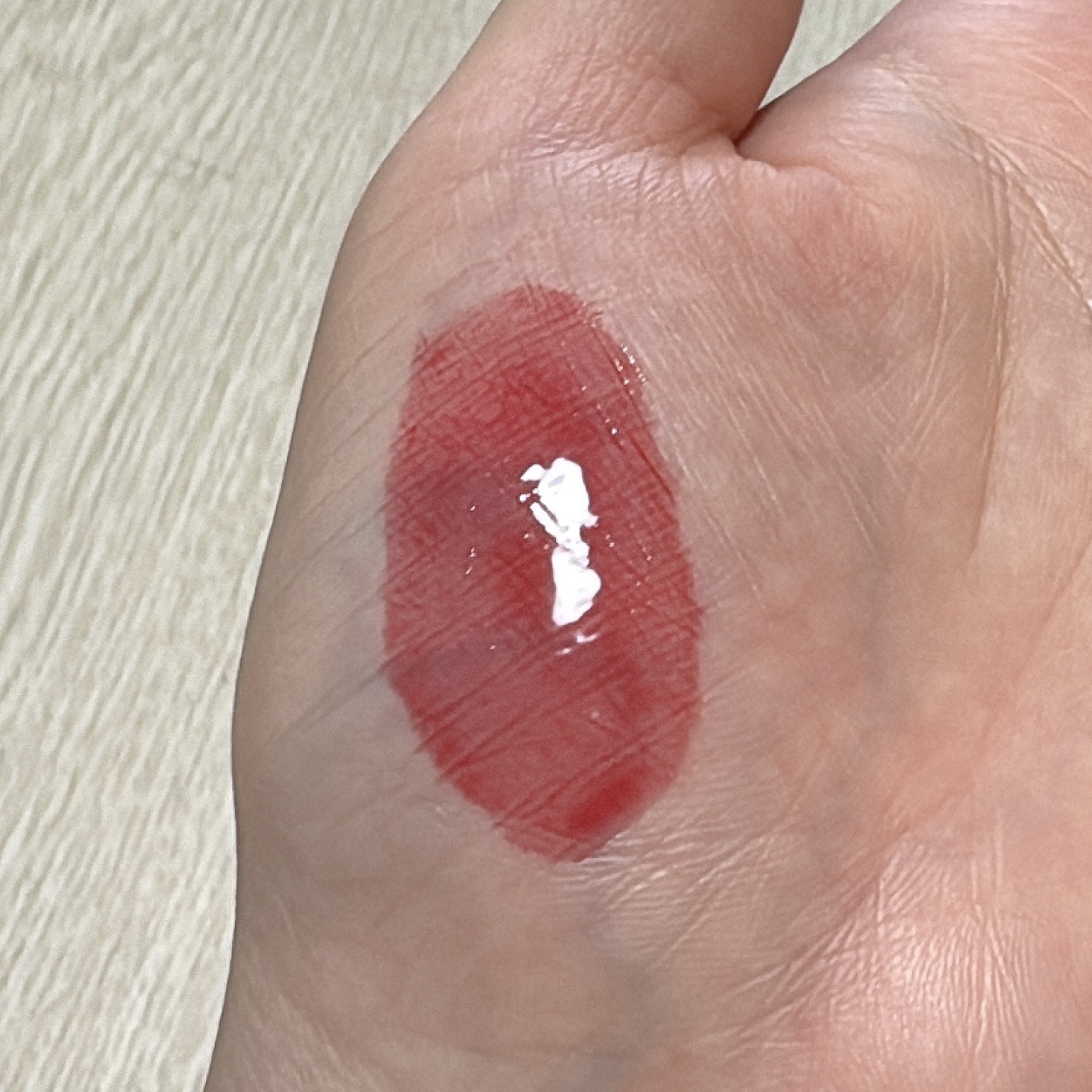 ブラーグローイミニリップティント/Dinto/リップティントを使ったクチコミ（2枚目）