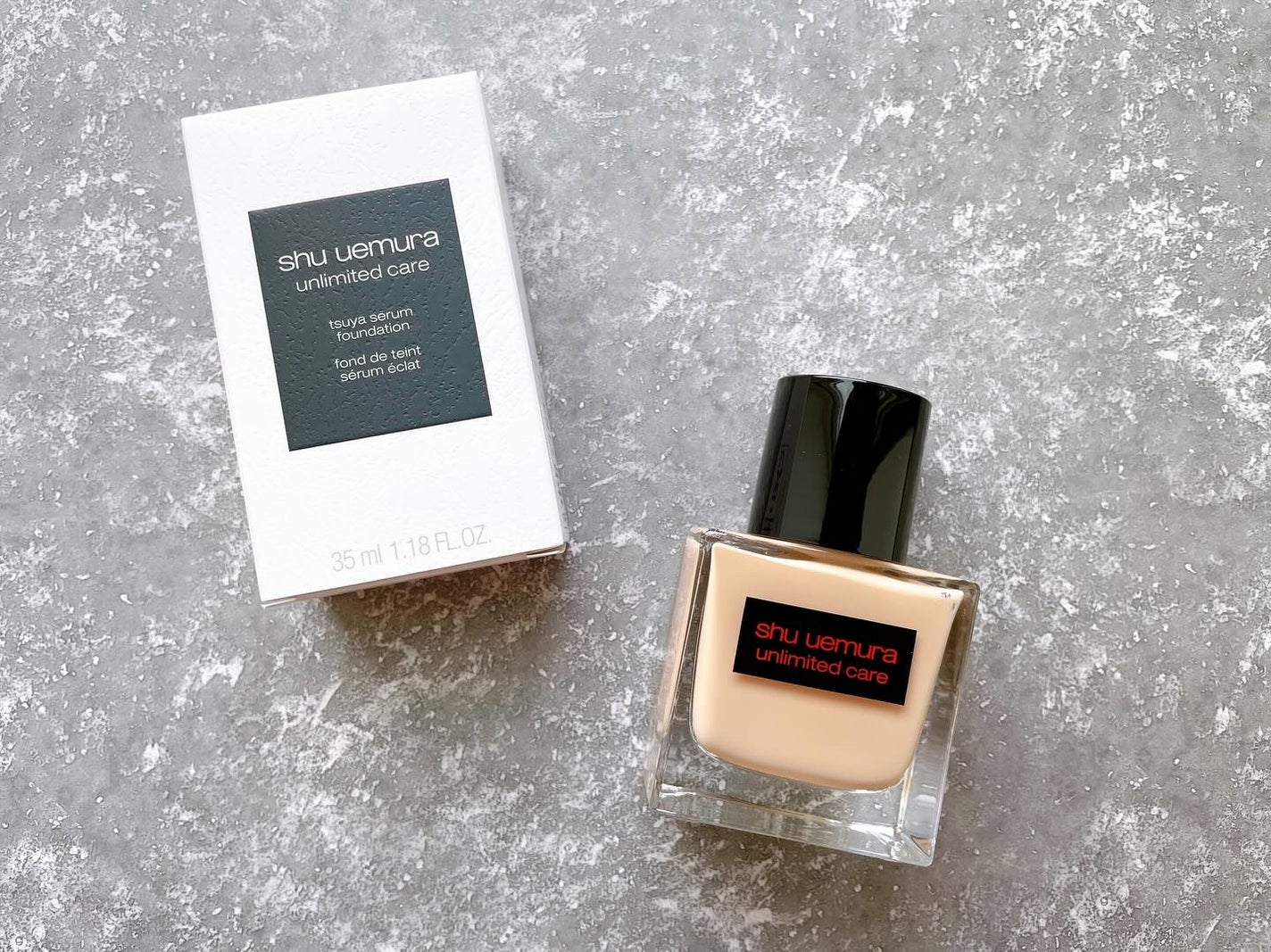 アンリミテッド ケア ツヤ セラム ファンデーション/shu uemura/リキッドファンデーションを使ったクチコミ(1枚目)