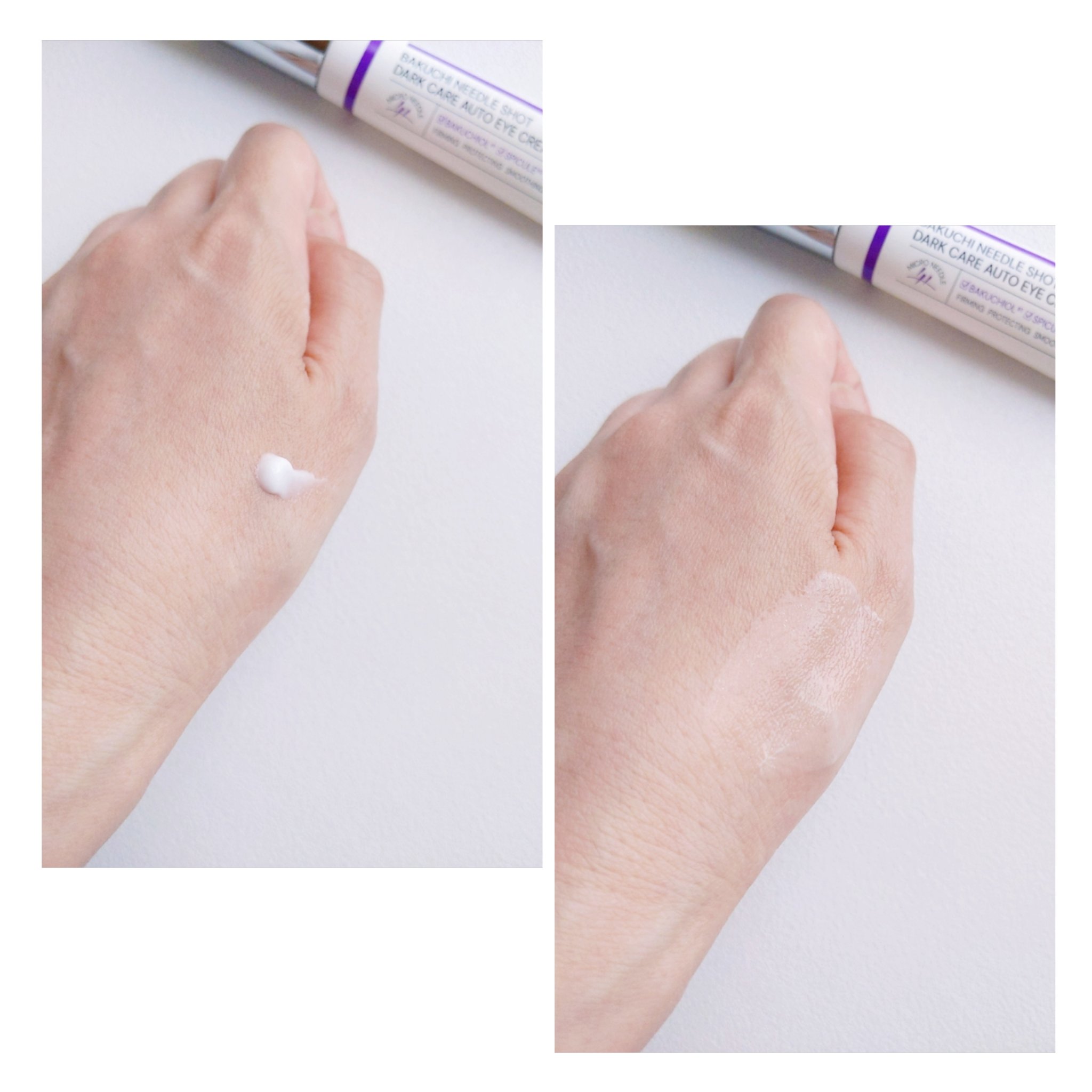 BAKUCHI NEEDLE SHOT DARK CARE AUTO EYE CREAM/LIALUSTER/アイケア・アイクリームを使ったクチコミ（2枚目）