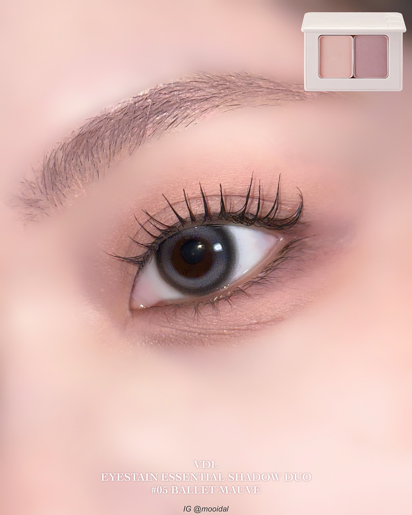 アイステイン エッセンシャル シャドウ デュオ/VDL/アイシャドウパレットを使ったクチコミ（3枚目）