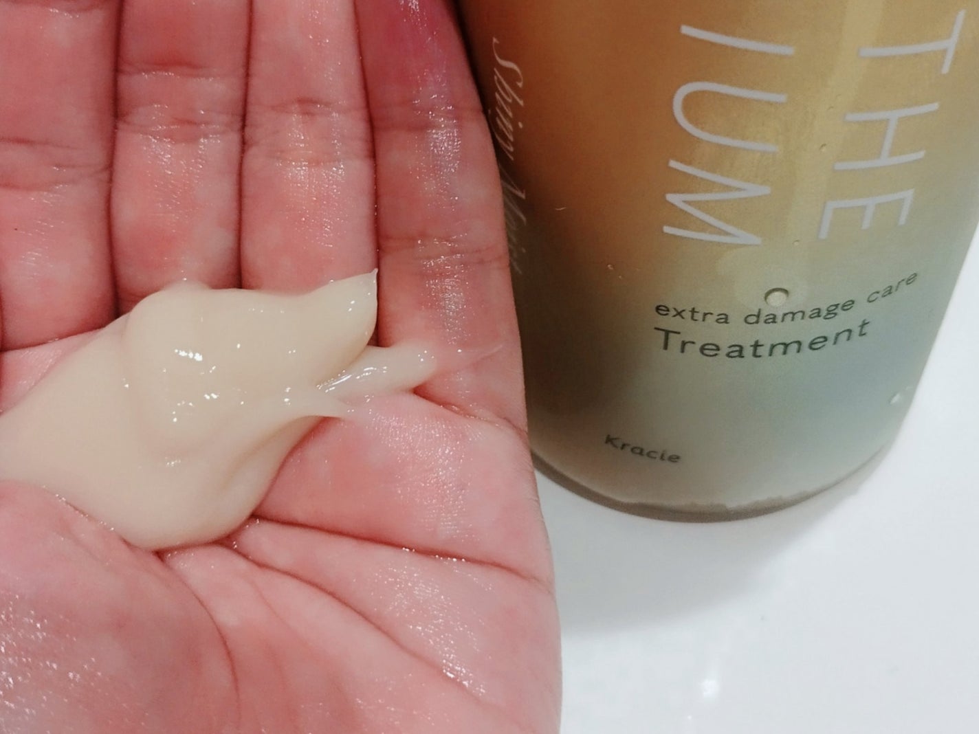 THE PREMIUM エクストラダメージケアシャンプー/トリートメント(シャイニーモイスト)/いち髪/市販シャンプーを使ったクチコミ(3枚目)