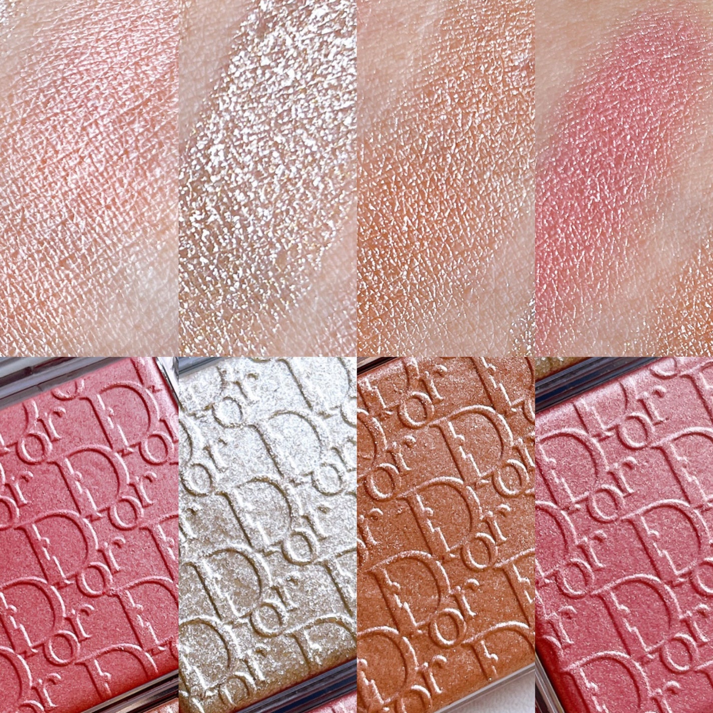 ディオール バックステージ フェイス グロウ パレット/Dior/ハイライトを使ったクチコミ(5枚目)