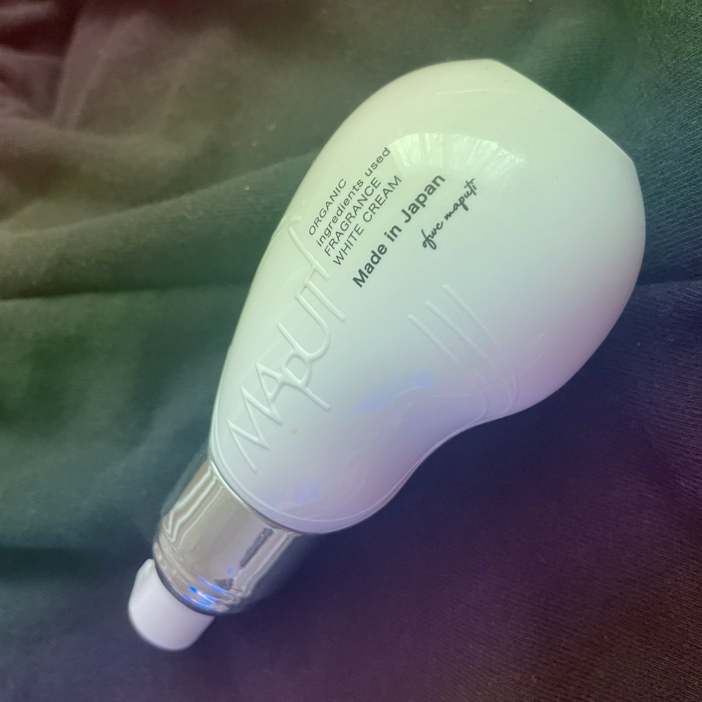 オーガニックフレグランスホワイトクリーム/MAPUTI/デリケートゾーンケアを使ったクチコミ(1枚目)