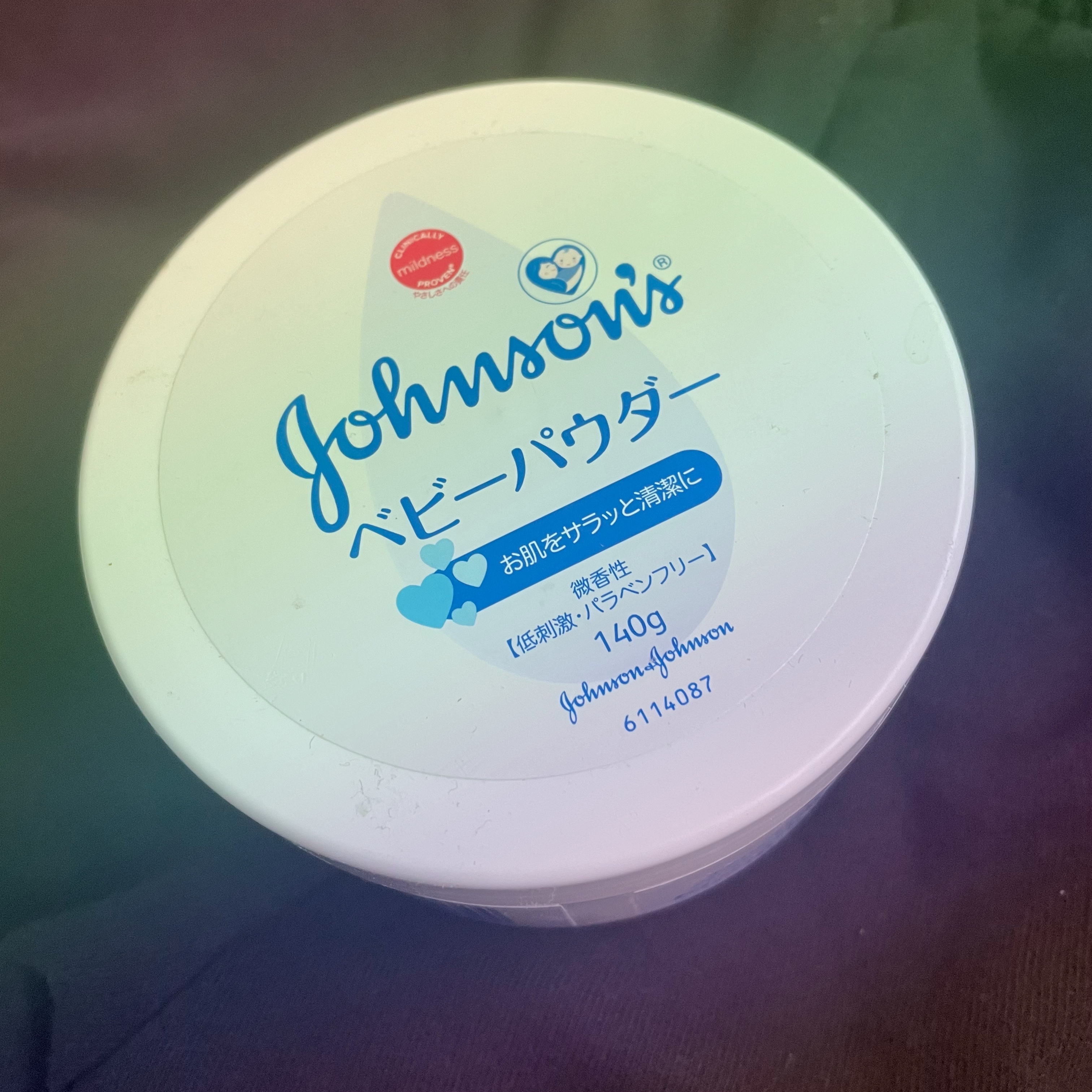 ジョンソン ベビーパウダー/ジョンソンベビー/ボディパウダーを使ったクチコミ（1枚目）
