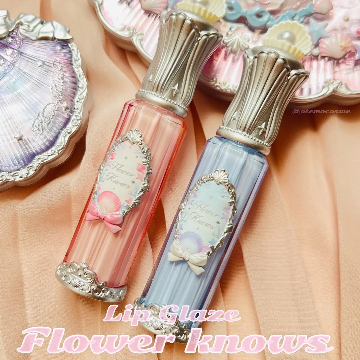 シェルズジュエルコレクション リップ グレーズ P04 Seafoam Glow/FlowerKnows/口紅を使ったクチコミ（1枚目）