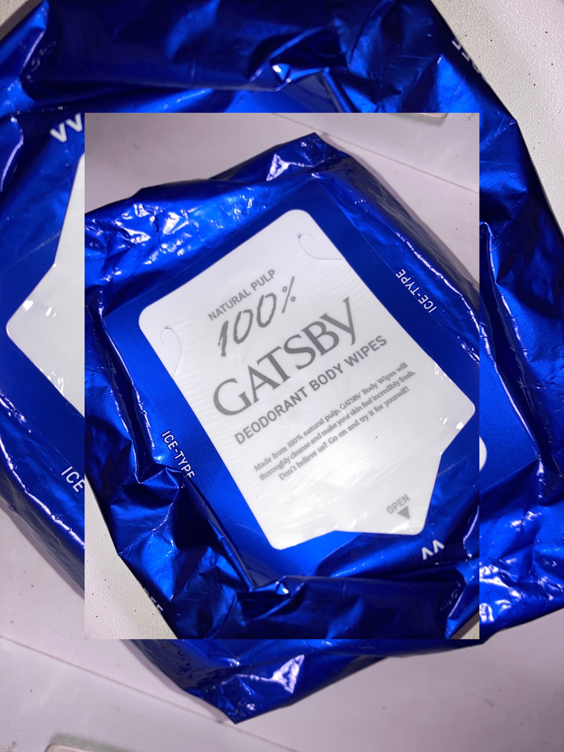 アイスデオドラントボディーペーパー アイスシトラス/ギャツビー/ボディシートを使ったクチコミ（1枚目）