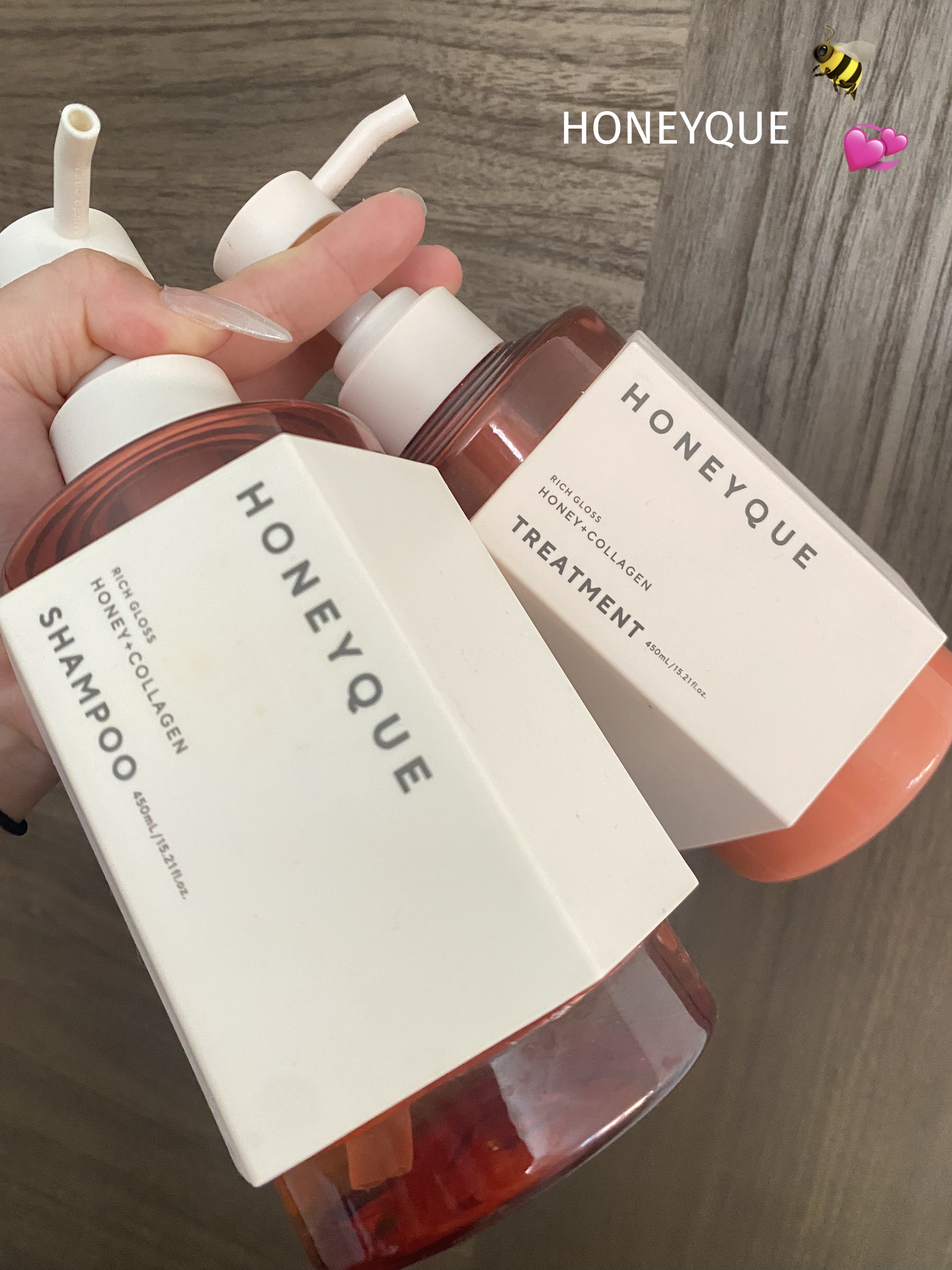 リッチグロス シャンプー シャイニー／ヘアトリートメント シャイニー/ハニーク/市販シャンプーを使ったクチコミ（1枚目）