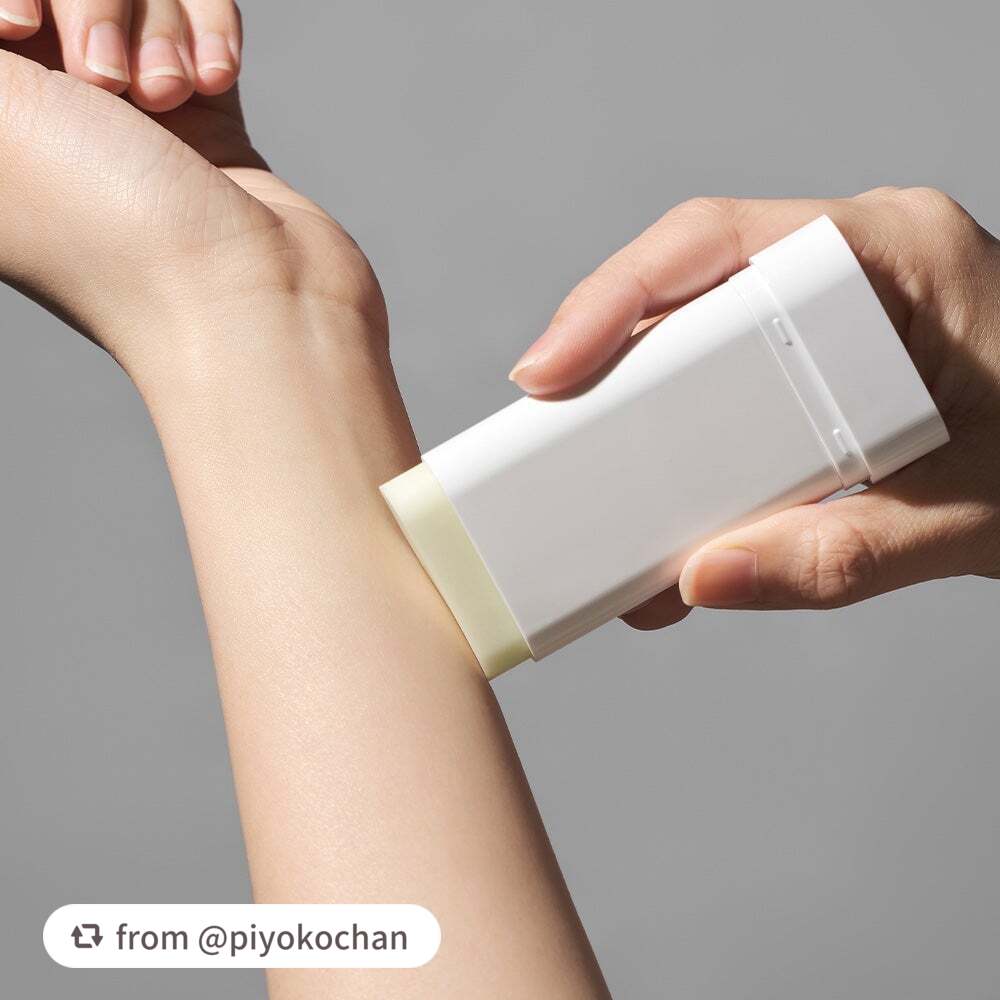 エアリーベルベット サンスティック SPF50+ PA++++/LAGOM /日焼け止めスティックを使ったクチコミ(2枚目)