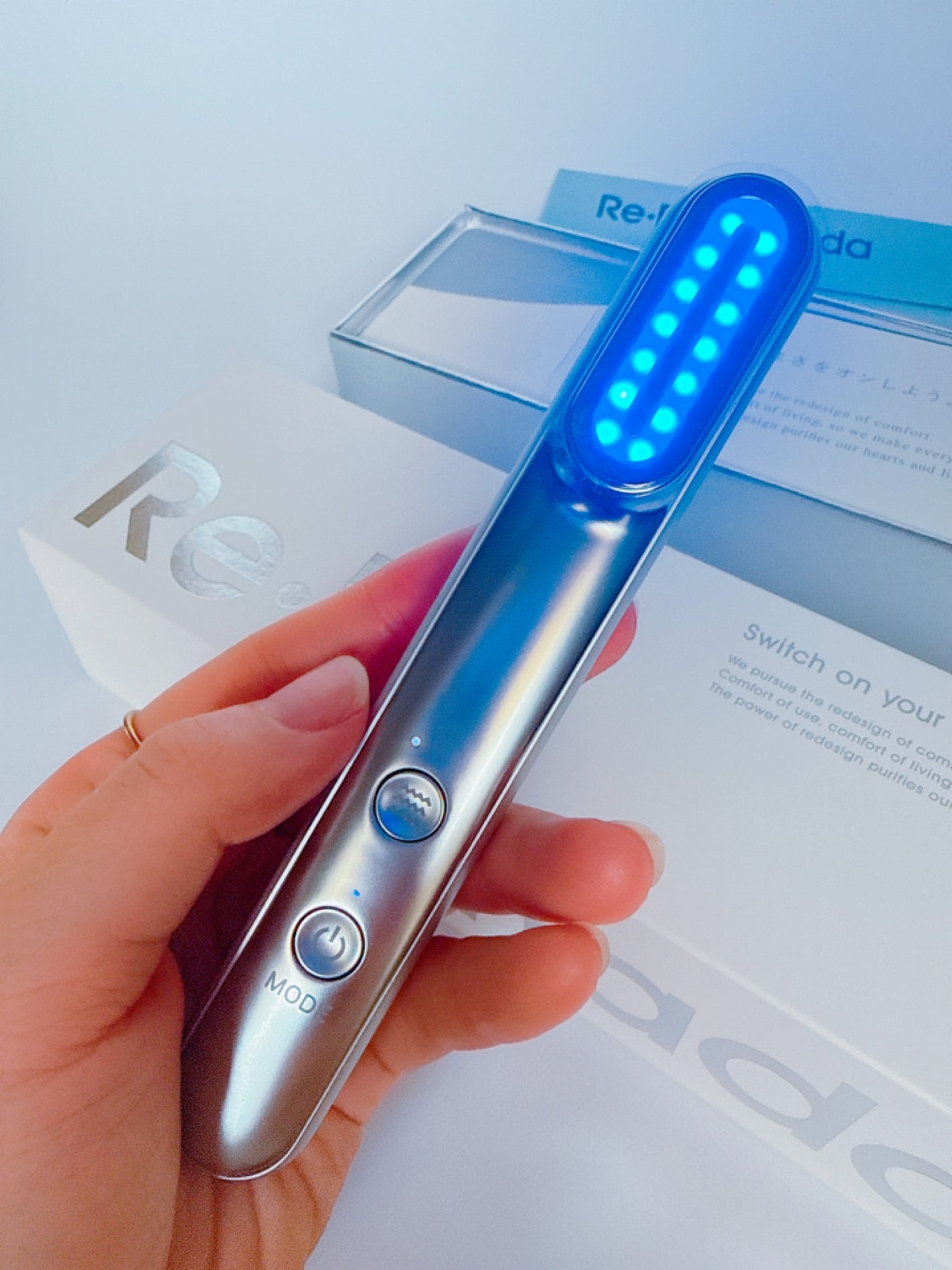 Re・De Suhada スティック美顔器/Re・De/美顔器・マッサージを使ったクチコミ(2枚目)