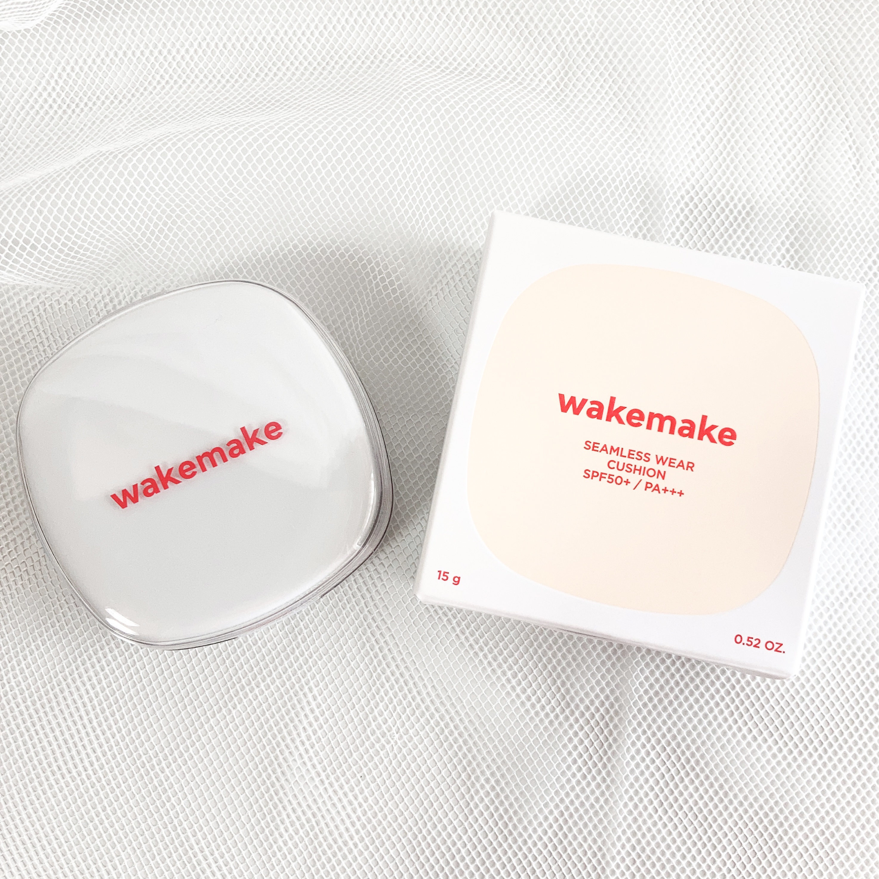 シームレスウェアクッション/wakemake/クッションファンデーションを使ったクチコミ（1枚目）