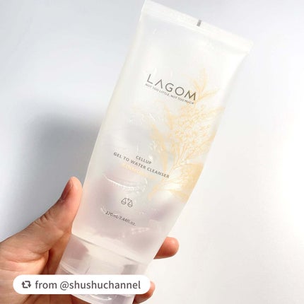 ジェルトゥウォーター クレンザー(KI)(朝洗顔料)/LAGOM /その他洗顔料を使ったクチコミ(1枚目)
