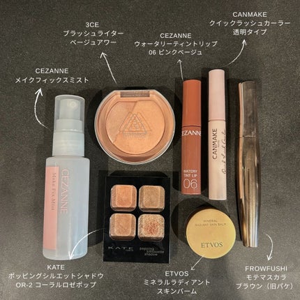 3CE ブラッシュライター/3CE/パウダーチークを使ったクチコミ(2枚目)