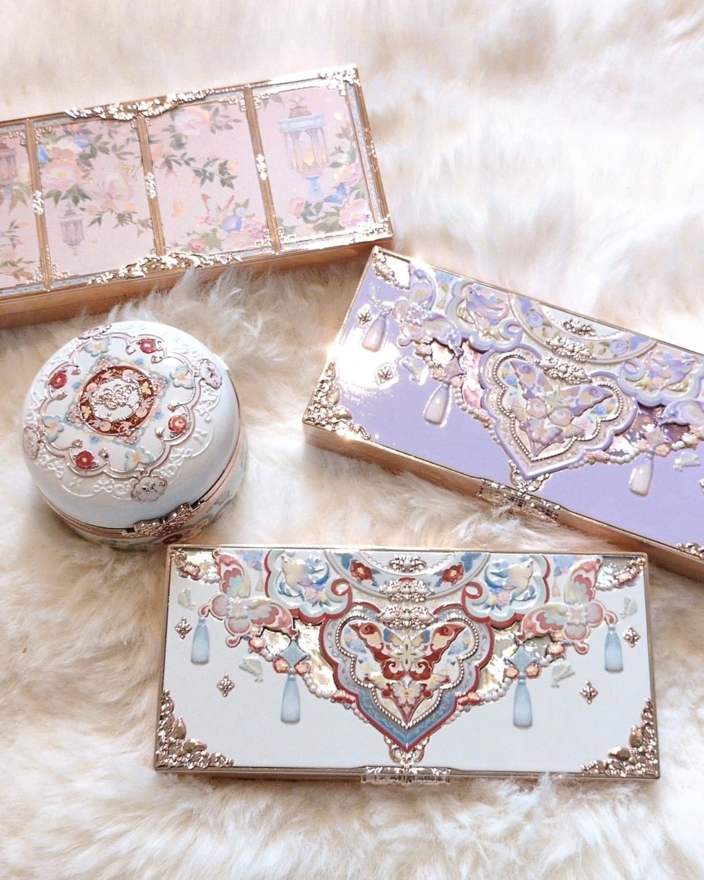 胡蝶雲肩ブラッシュデュオ<チークカラー> /FlowerKnows/パウダーチークを使ったクチコミ(2枚目)