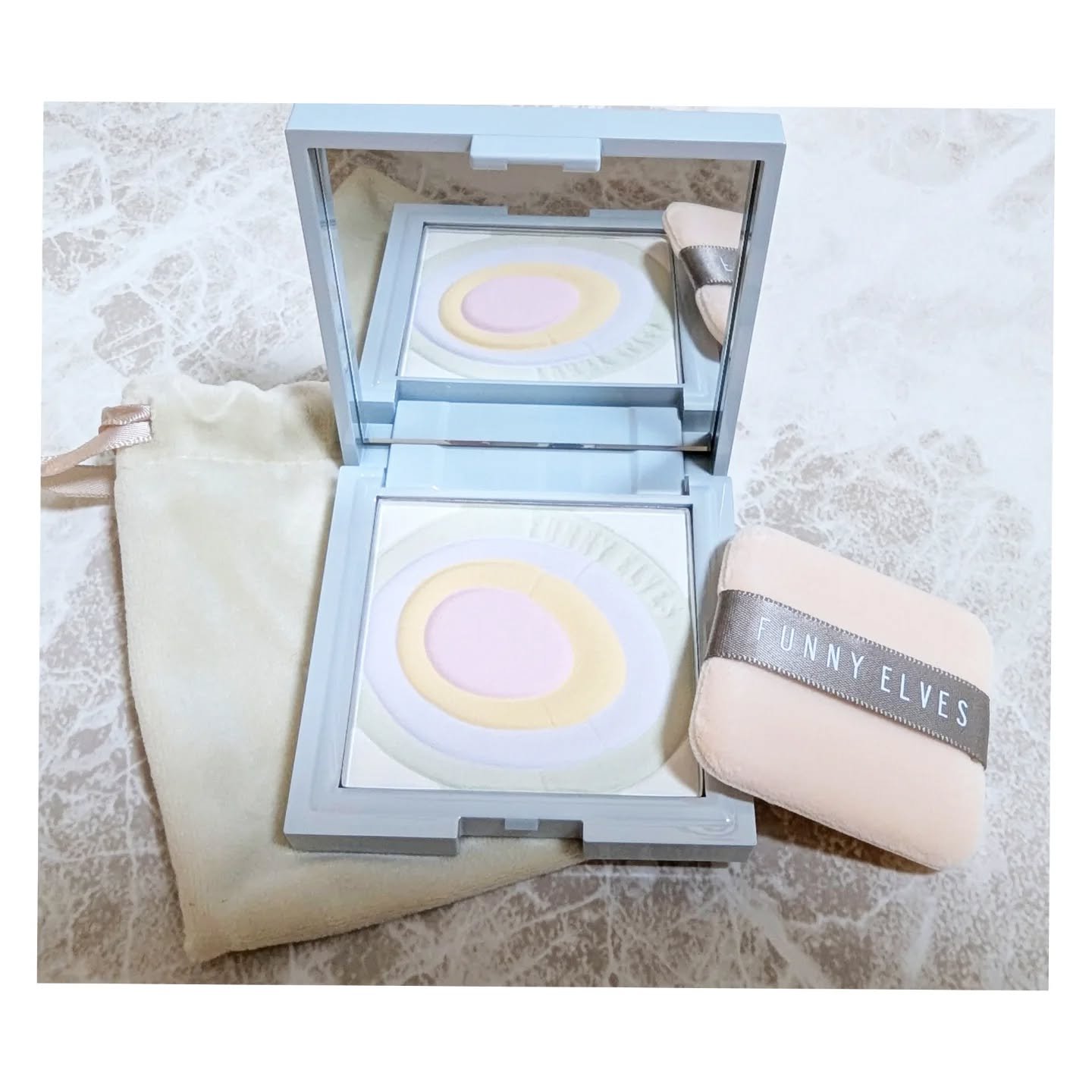 ネビュラ プレストパウダー/FUNNY ELVES方里/プレストパウダーを使ったクチコミ（2枚目）