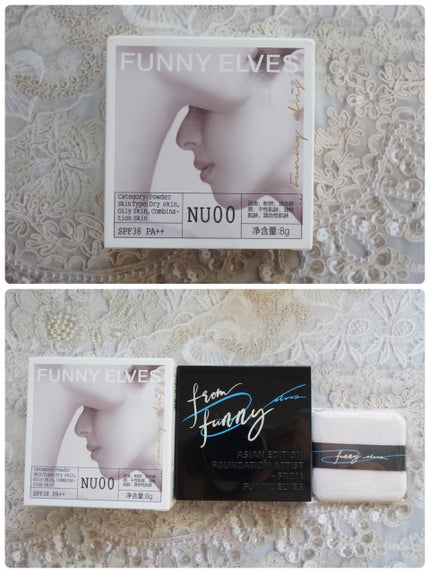 UVソフトマットプレストパウダー/FUNNY ELVES方里/プレストパウダーを使ったクチコミ(5枚目)